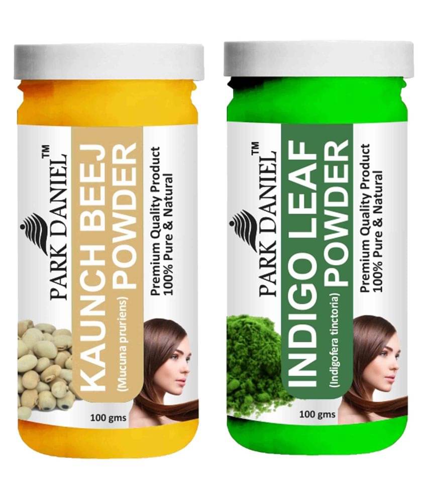     			Park Daniel  Kaunch Beej   & Indigo Leaf   Powder Hair Mask 200 g Pack of 2