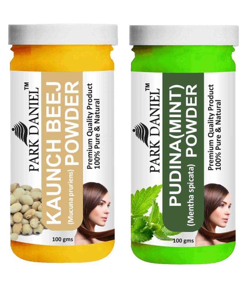 Park Daniel Kaunch Beej & Pudina(Mint) Powder Hair Mask 200 g Pack of 2 Park Daniel Kaunch Beej & Pudina(Mint) Powder Hair Mask 200 g Pack of 2