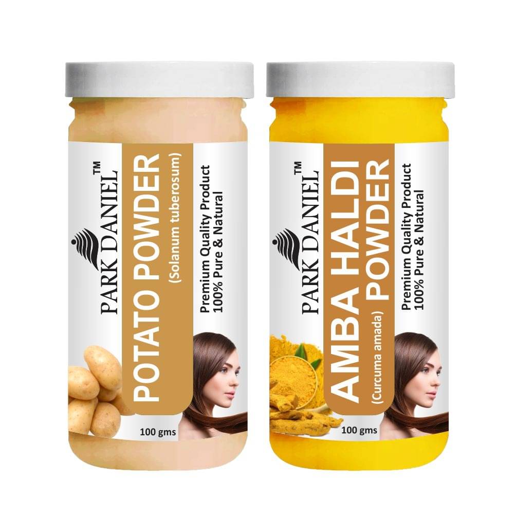 Park Daniel Potato & Amba Haldi Powder Hair Mask 200 g Pack of 2 Park Daniel Potato & Amba Haldi Powder Hair Mask 200 g Pack of 2