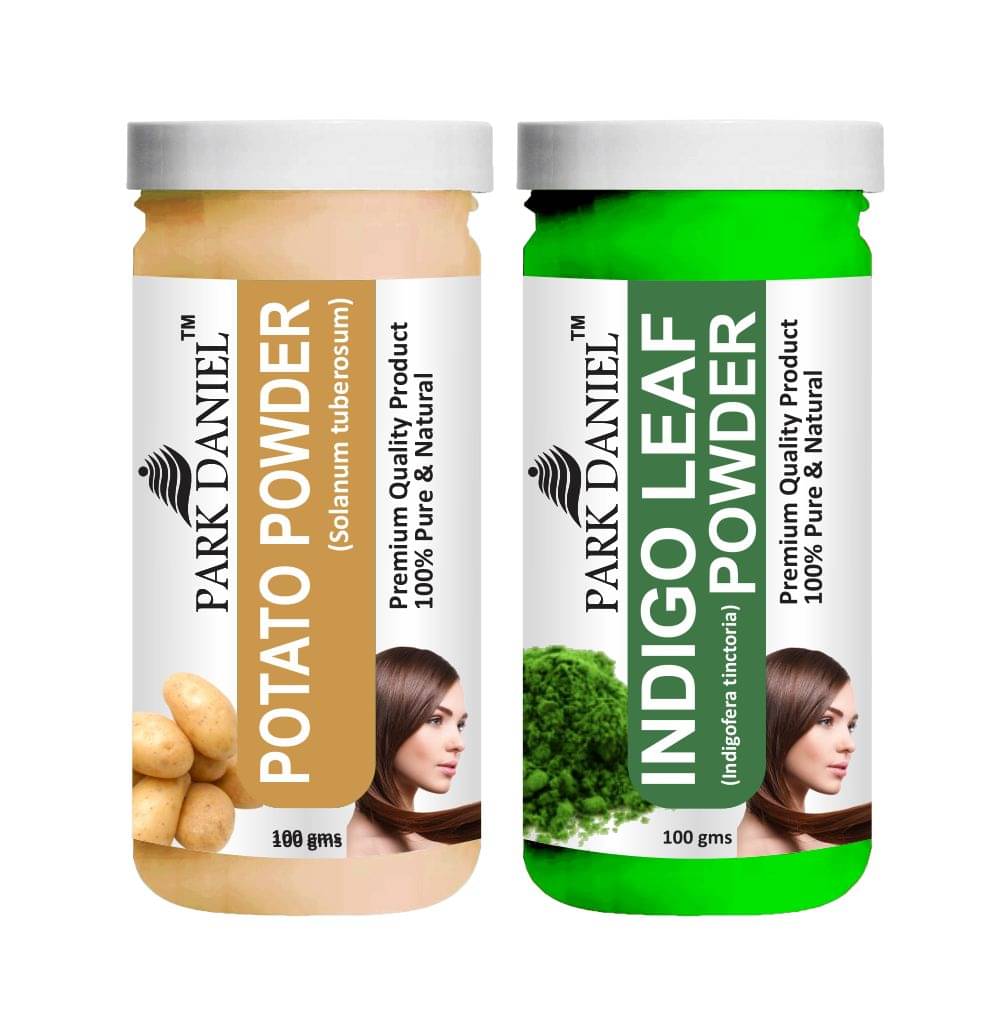 Park Daniel Potato &    Indigo Leaf Powder  Hair Mask 200 g Pack of 2     			Park Daniel Potato &    Indigo Leaf Powder  Hair Mask 200 g Pack of 2