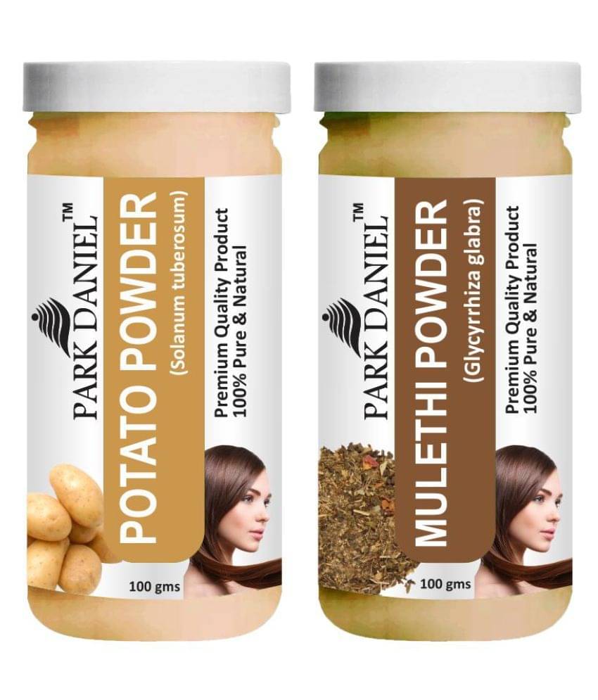 Park Daniel Potato & Mulethi Powder Hair Mask 200 g Pack of 2 Park Daniel Potato & Mulethi Powder Hair Mask 200 g Pack of 2