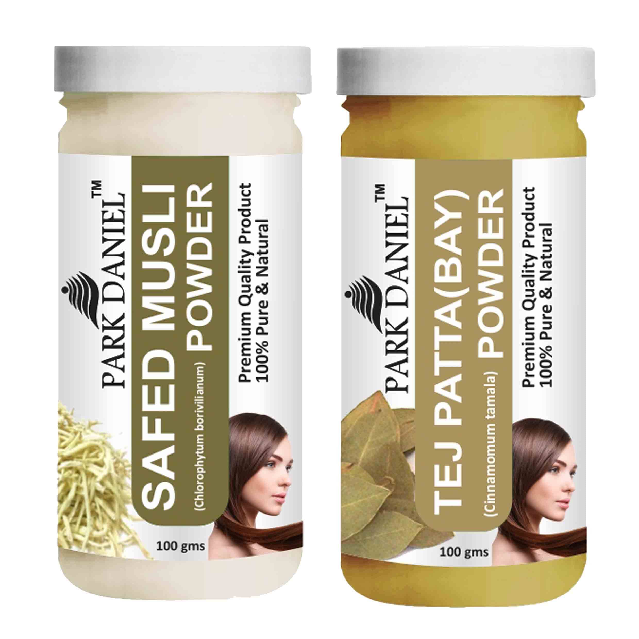     			Park Daniel   Safed Musli       & Tej Patta(Bay) Hair Mask 200 g Pack of 2