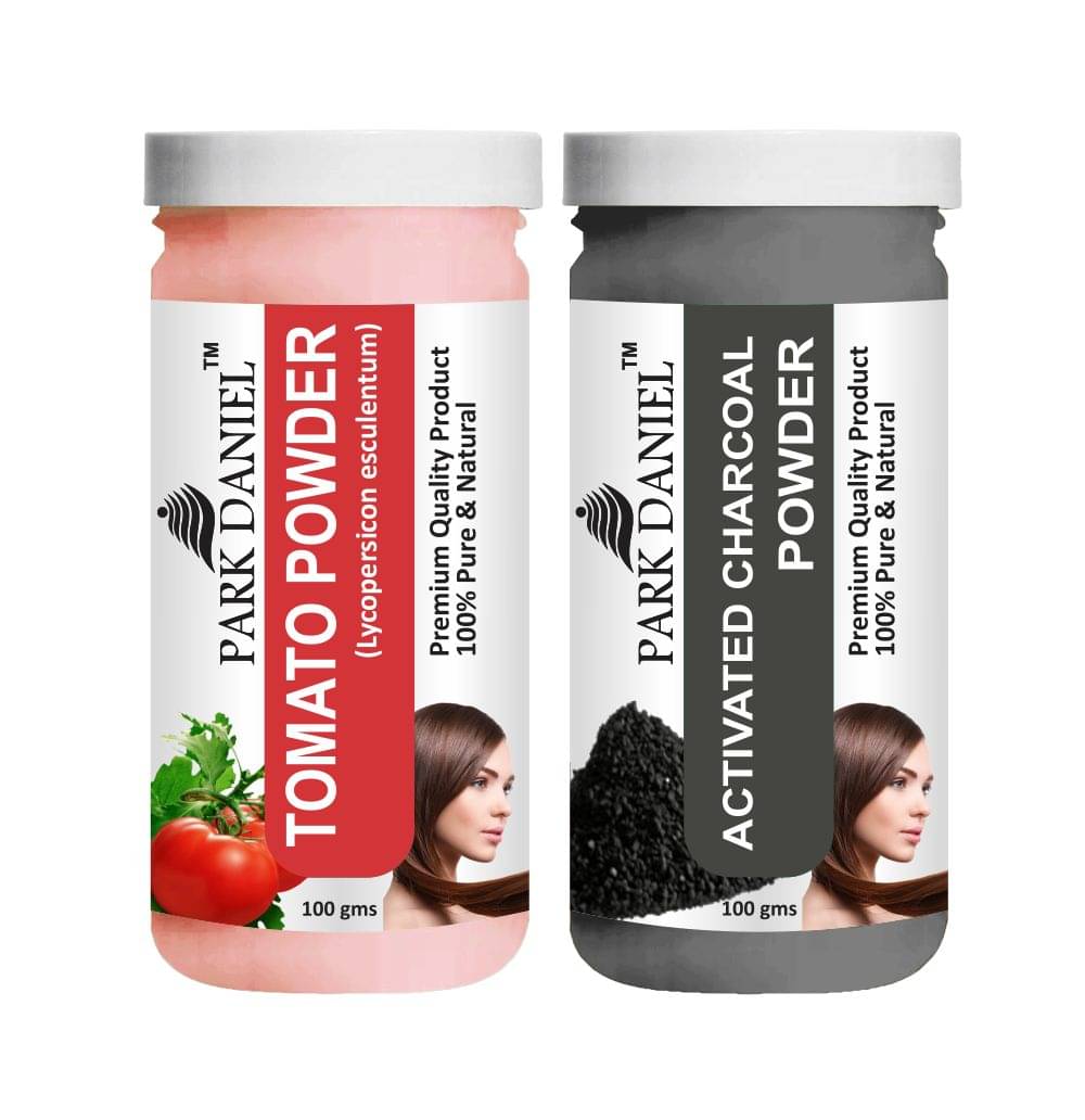 Park Daniel Tomato & Activated Charcoal Powder Hair Mask 200 g Pack of 2 Park Daniel Tomato & Activated Charcoal Powder Hair Mask 200 g Pack of 2