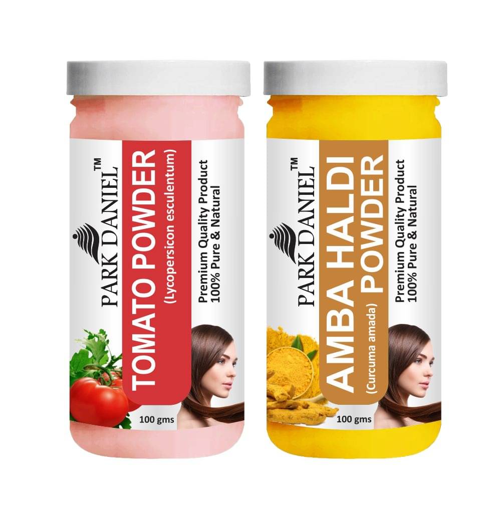     			Park Daniel  Tomato &    Amba Haldi Powder  Hair Mask 200 g Pack of 2
