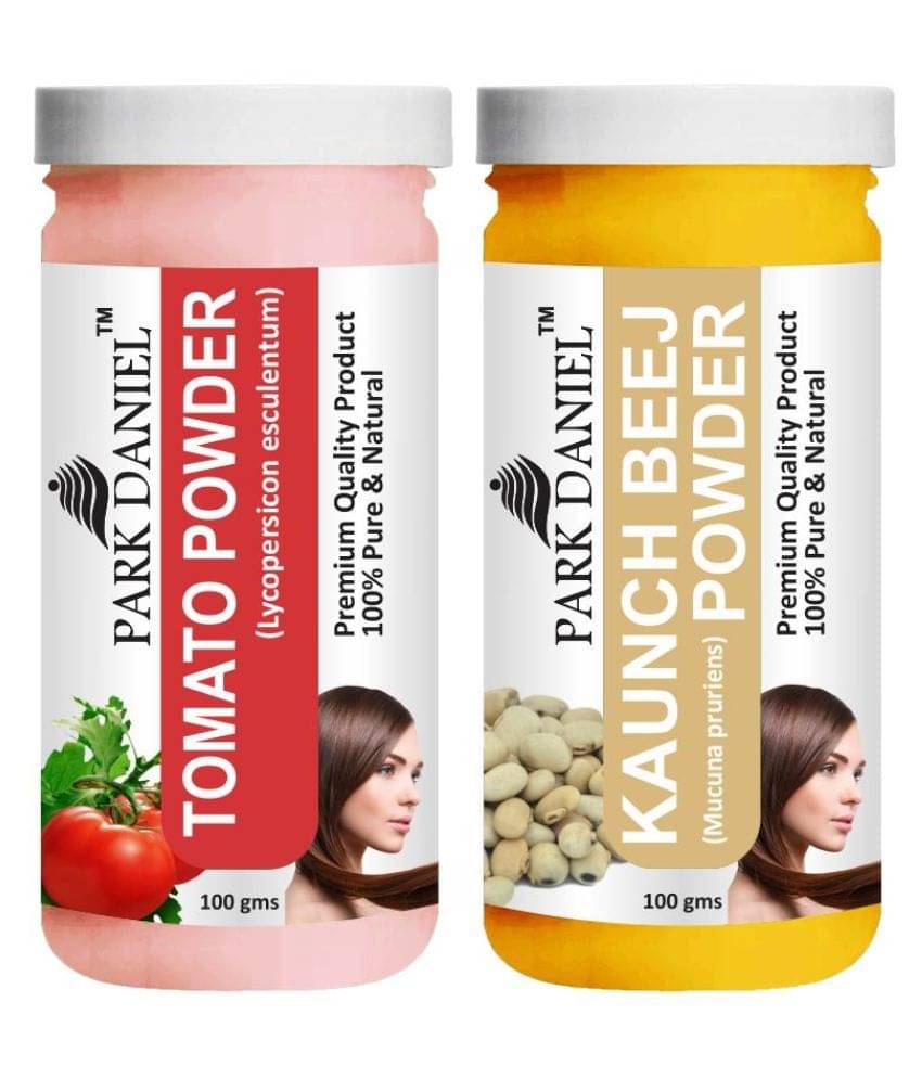 Park Daniel  Tomato &    Kaunch Beej Powder  Hair Mask 200 g Pack of 2     			Park Daniel  Tomato &    Kaunch Beej Powder  Hair Mask 200 g Pack of 2