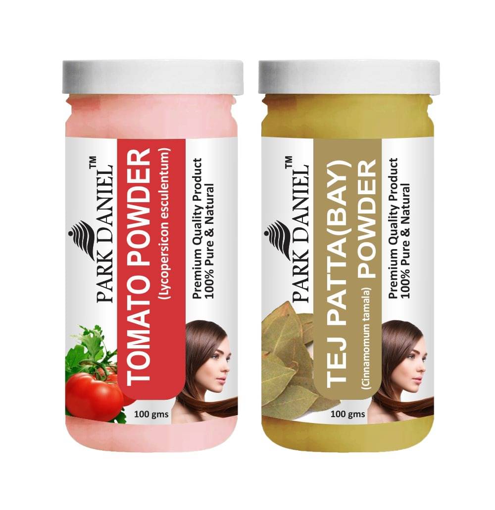     			Park Daniel  Tomato &    Tej Patta(Bay) Powder  Hair Mask 200 g Pack of 2