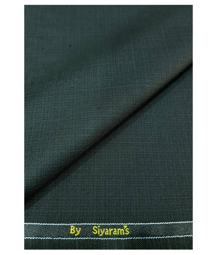 Siyaram Black Poly Viscose Unstitched Pant Pc Siyaram Black Poly Viscose Unstitched Pant Pc