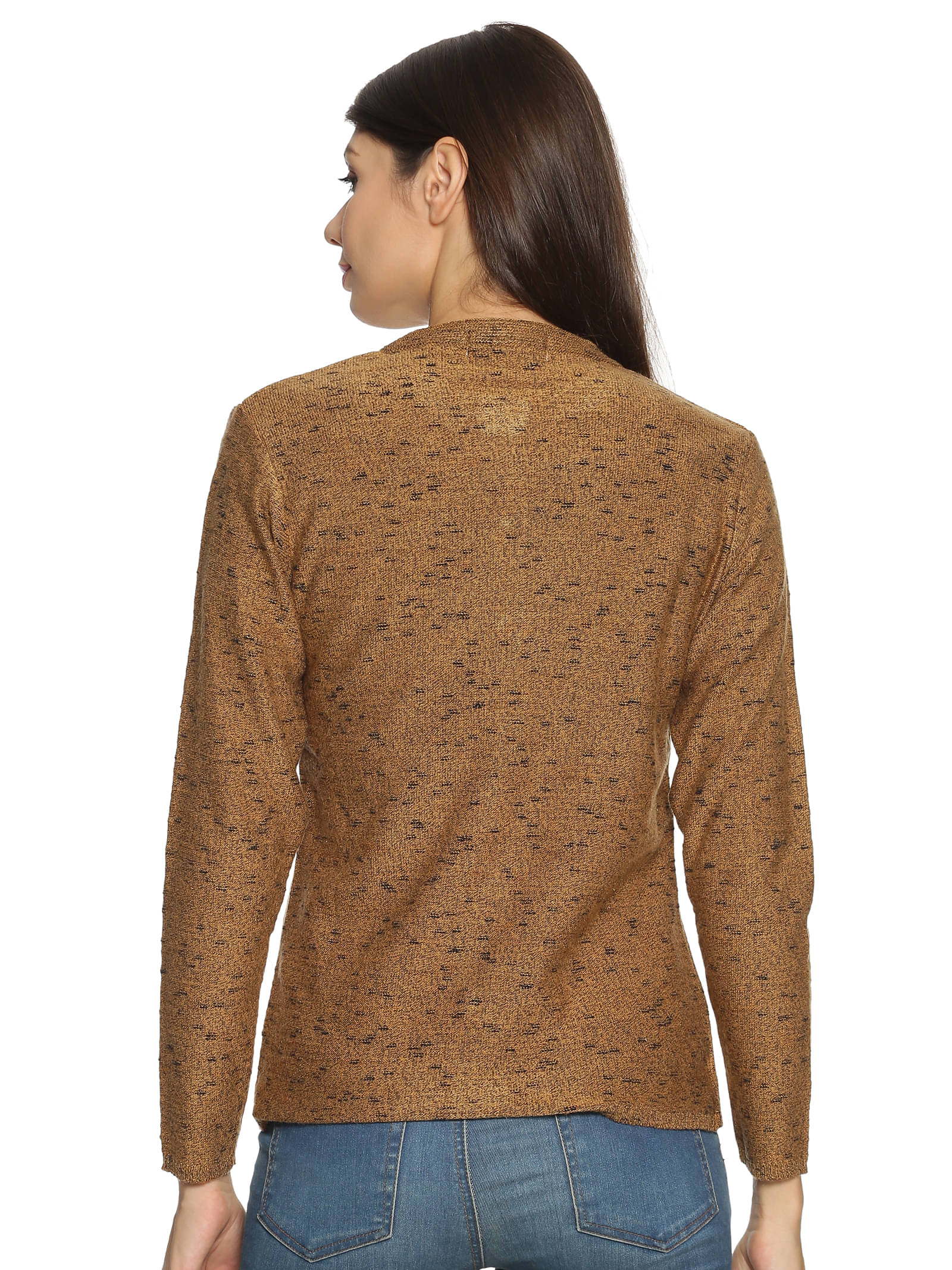 Clapton Acrylic Multi Color Buttoned Cardigans - Clapton Acrylic Multi Color Buttoned Cardigans -