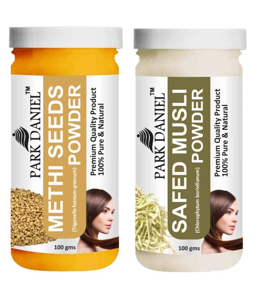 Park Daniel Methi(Fenugreek) & Safed Musli Powder Hair Mask 200 g Pack of 2 Park Daniel Methi(Fenugreek) & Safed Musli Powder Hair Mask 200 g Pack of 2