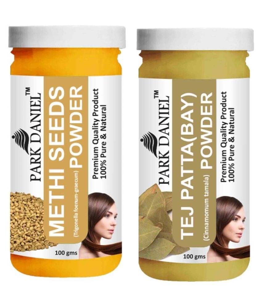 Park Daniel Methi(Fenugreek) & Tej Patta(Bay) Powder Hair Mask 200 g Pack of 2 Park Daniel Methi(Fenugreek) & Tej Patta(Bay) Powder Hair Mask 200 g Pack of 2