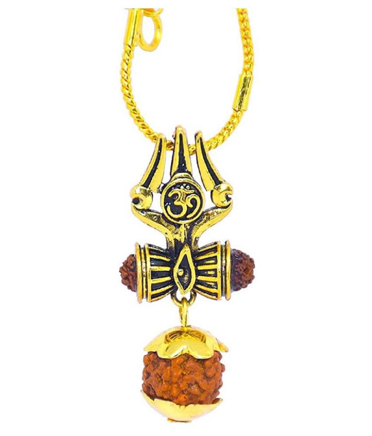     			Rudraksha Damru Kavach