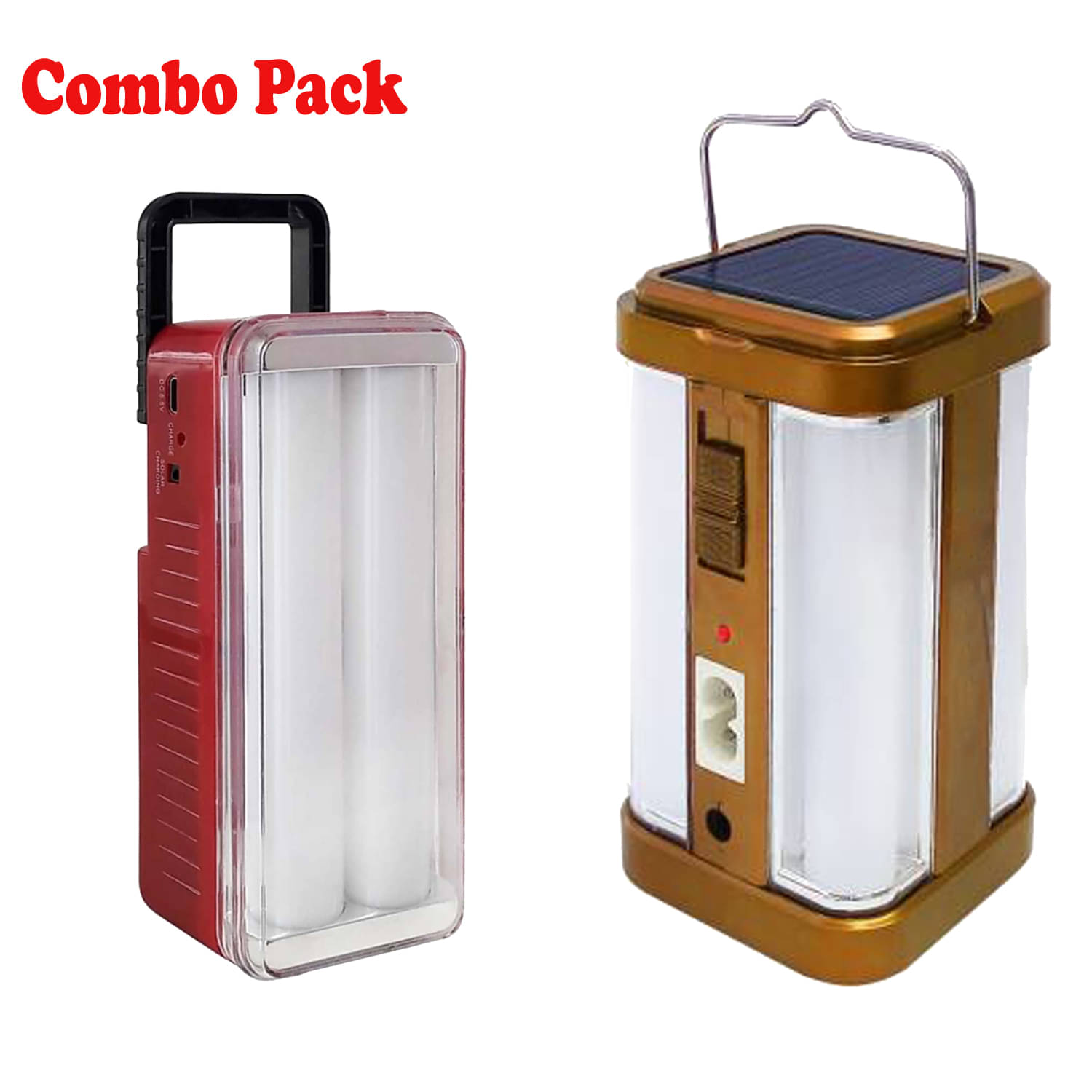     			Stylopunk EN35 And 5W EN69 Above 50W Solar Lantern - Pack of 2