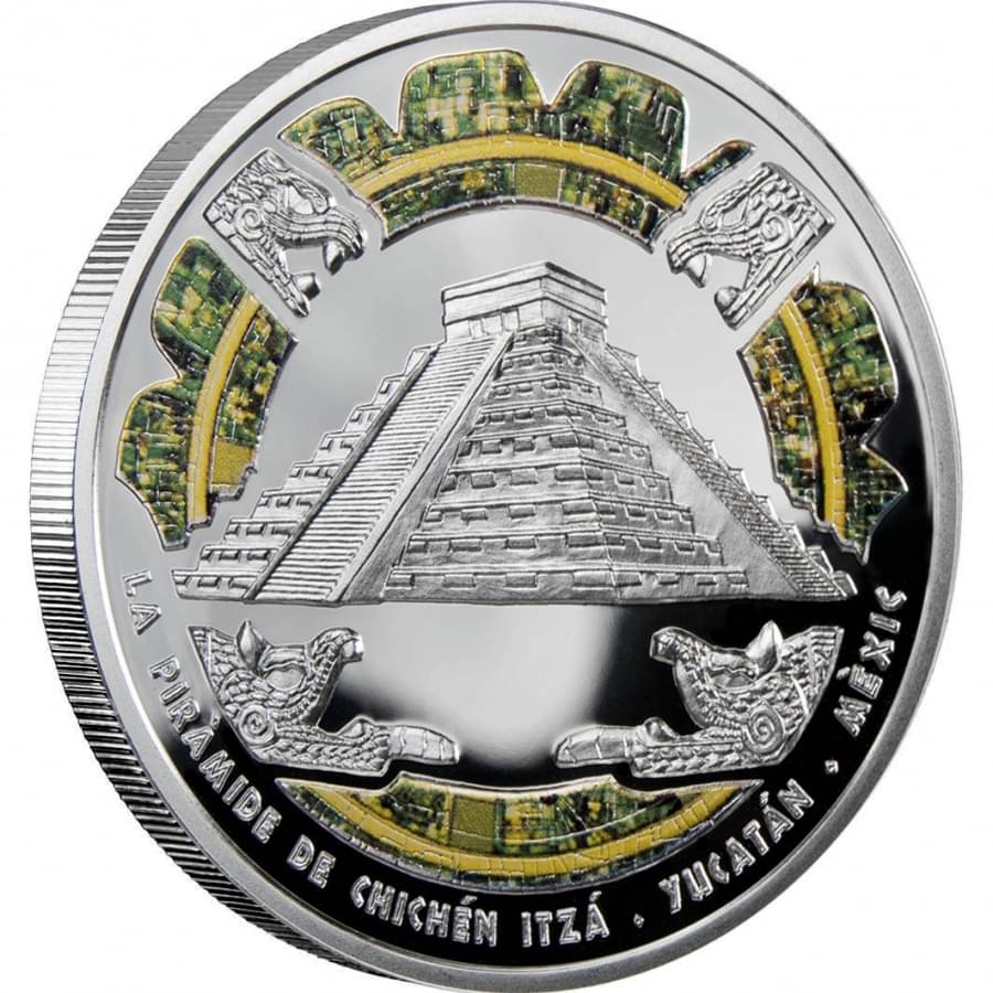 newWay - (La Piramide de Chichen Itza) Wonders of the world, Les Meravelles Del Mon (Andorra) 1 Numismatic Coins     			newWay - (La Piramide de Chichen Itza) Wonders of the world, Les Meravelles Del Mon (Andorra) 1 Numismatic Coins