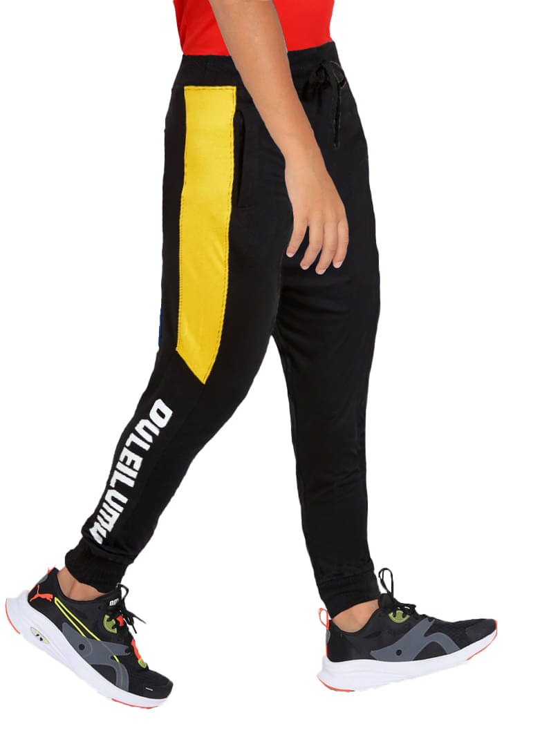     			Maniac - Black Polyester Boy's Trackpant ( Pack of 1 )