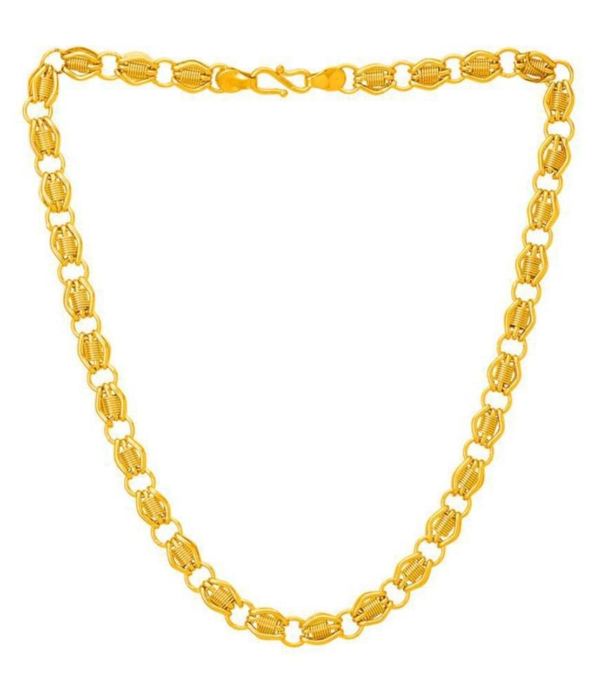SHANKH-KRIVA Gold Plated Chain ( Set of 1 ) SHANKH-KRIVA Gold Plated Chain ( Set of 1 )