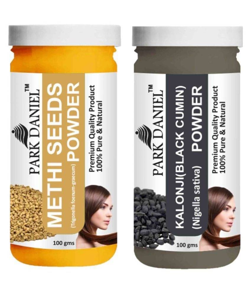 Park Daniel Methi(Fenugreek) & Kalonji(Black Cumin) Hair Mask 200 g Pack of 2 Park Daniel Methi(Fenugreek) & Kalonji(Black Cumin) Hair Mask 200 g Pack of 2
