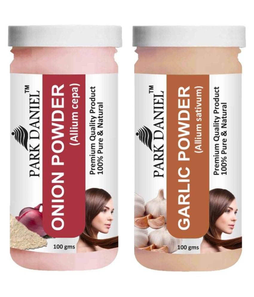     			Park Daniel    Onion     & Garlic   Powder Hair Mask 200 g Pack of 2