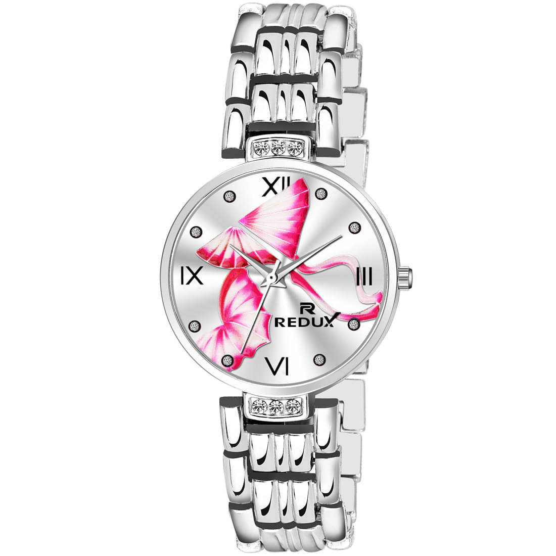 Redux GW-207 Silver Dial Analogue Watch for Women's & Girl's Redux GW-207 Silver Dial Analogue Watch for Women's & Girl's