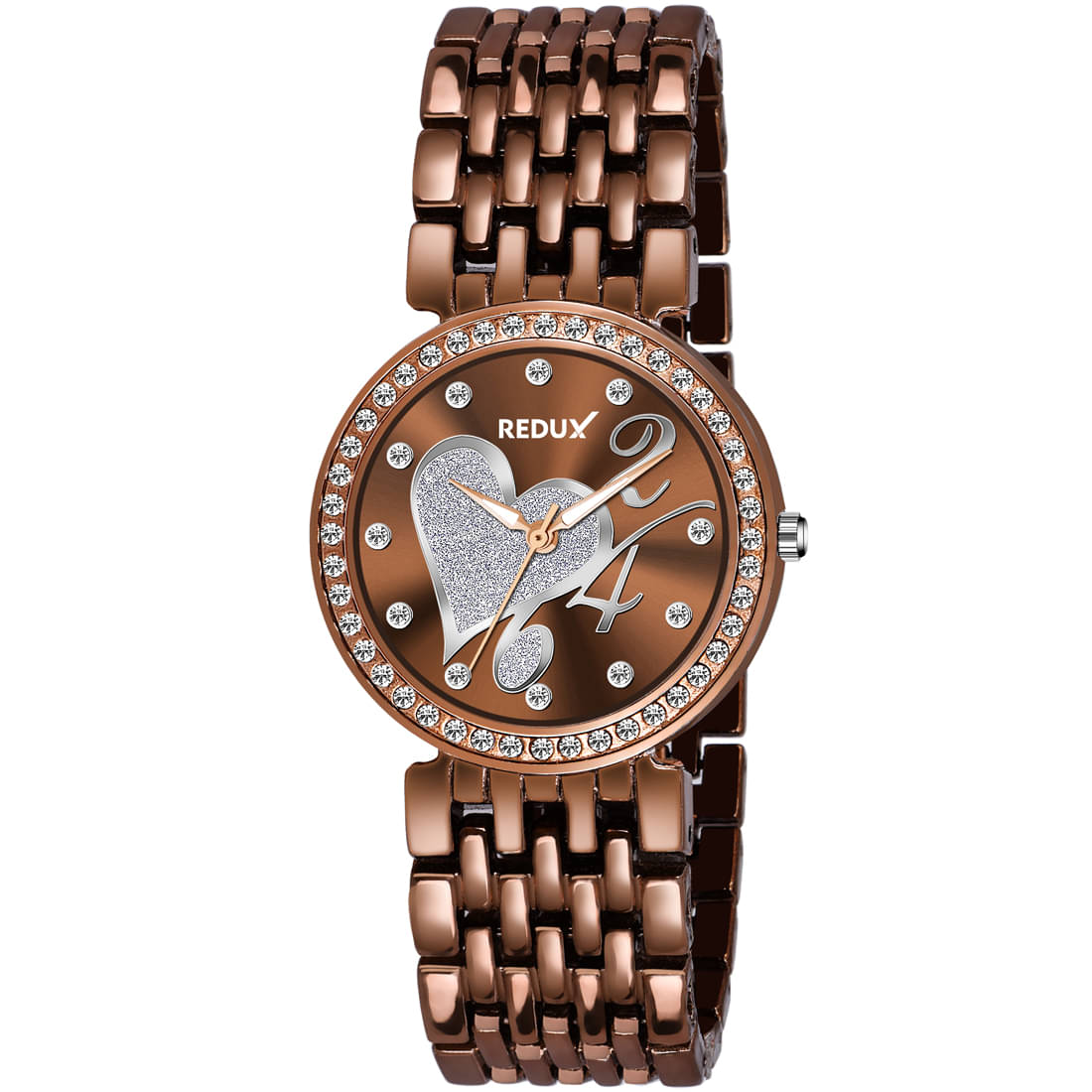 Redux GW-211 Brown Dial Analogue Watch for Women's & Girl's Redux GW-211 Brown Dial Analogue Watch for Women's & Girl's