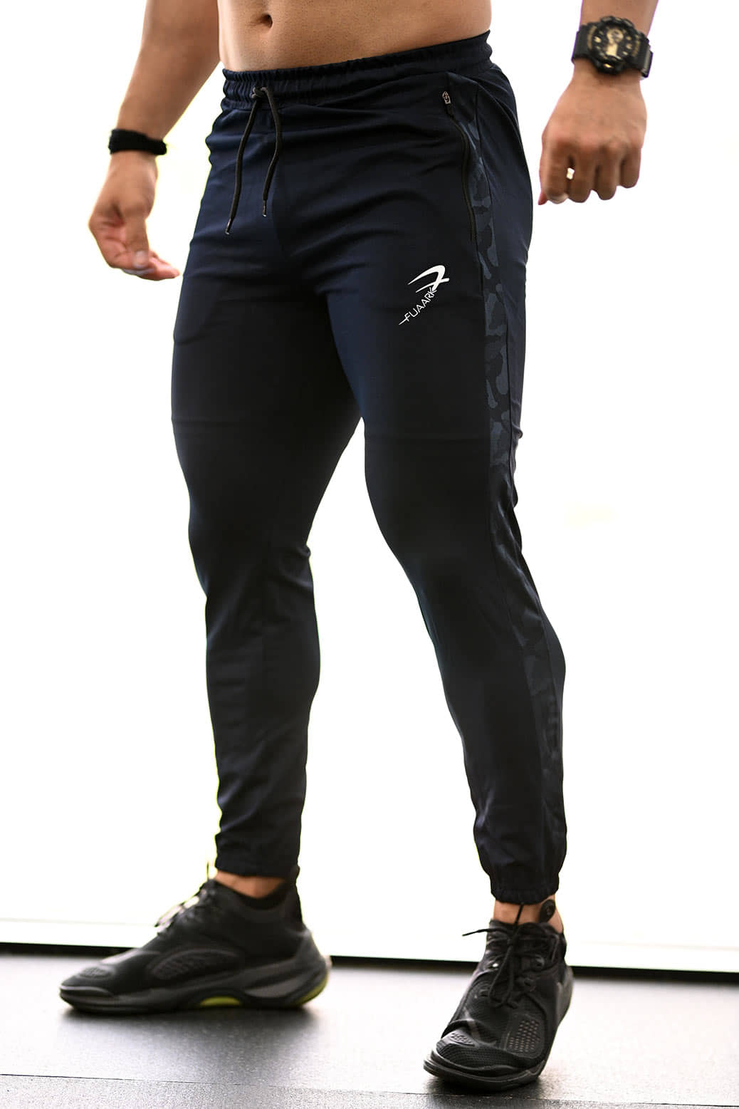 Fuaark - Blue Polyester Men's Sports Joggers ( Pack of 1 ) - Track Pants | Buy online on ZillyBuy