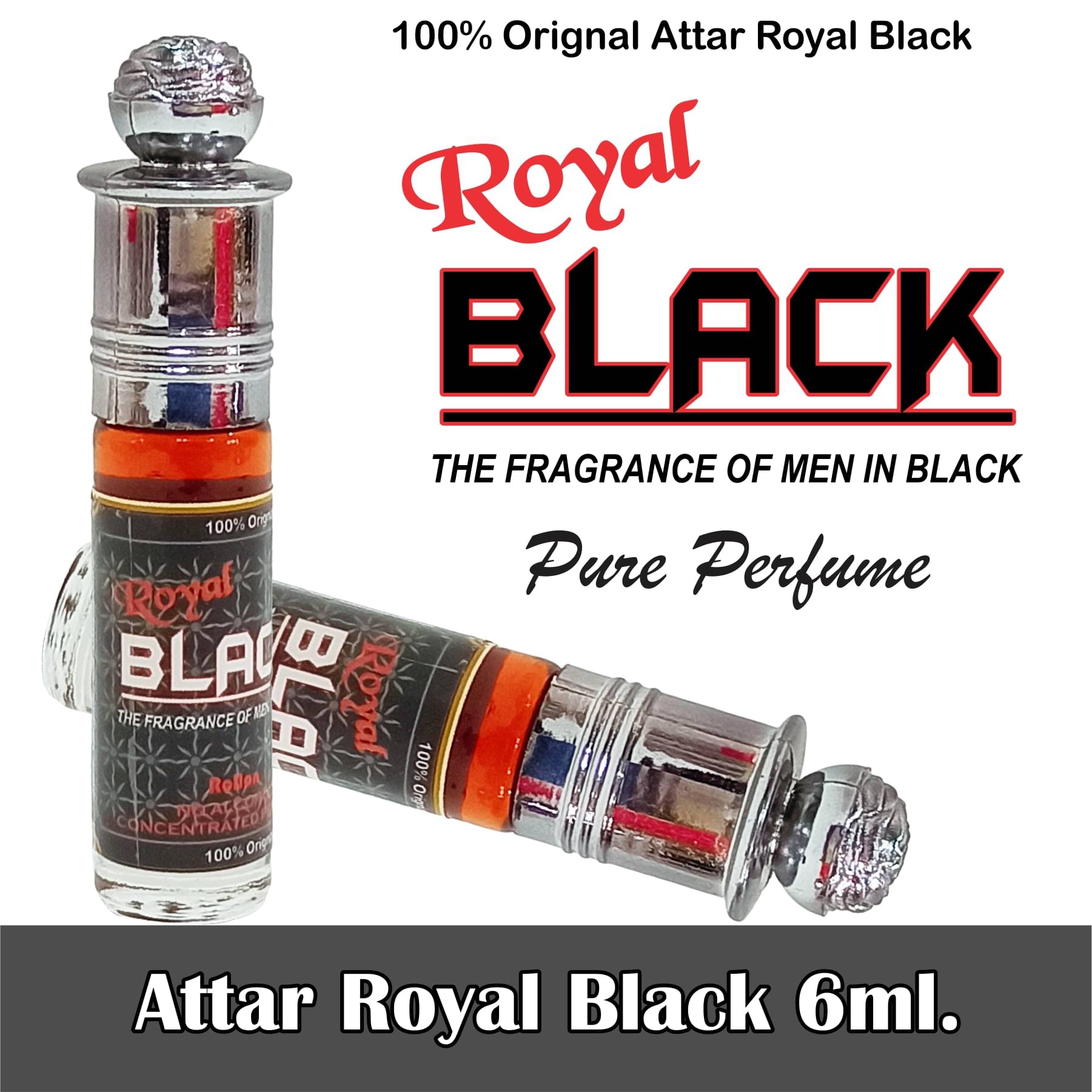 INDRA SUGANDH BHANDAR Attar Royal Black The Fragrance of Men in Black Imported Perfume 6ml Rollon Pack INDRA SUGANDH BHANDAR Attar Royal Black The Fragrance of Men in Black Imported Perfume 6ml Rollon Pack