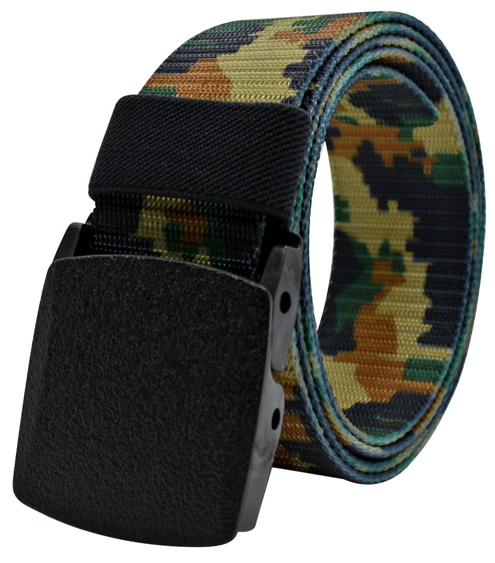 Loopa Black Nylon Casual Belt