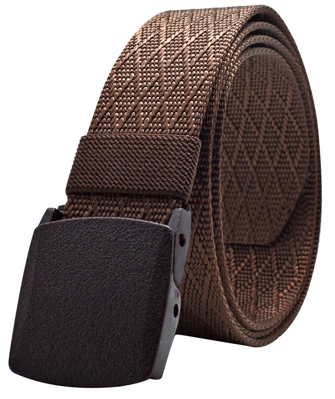     			Loopa Brown Nylon Casual Belt