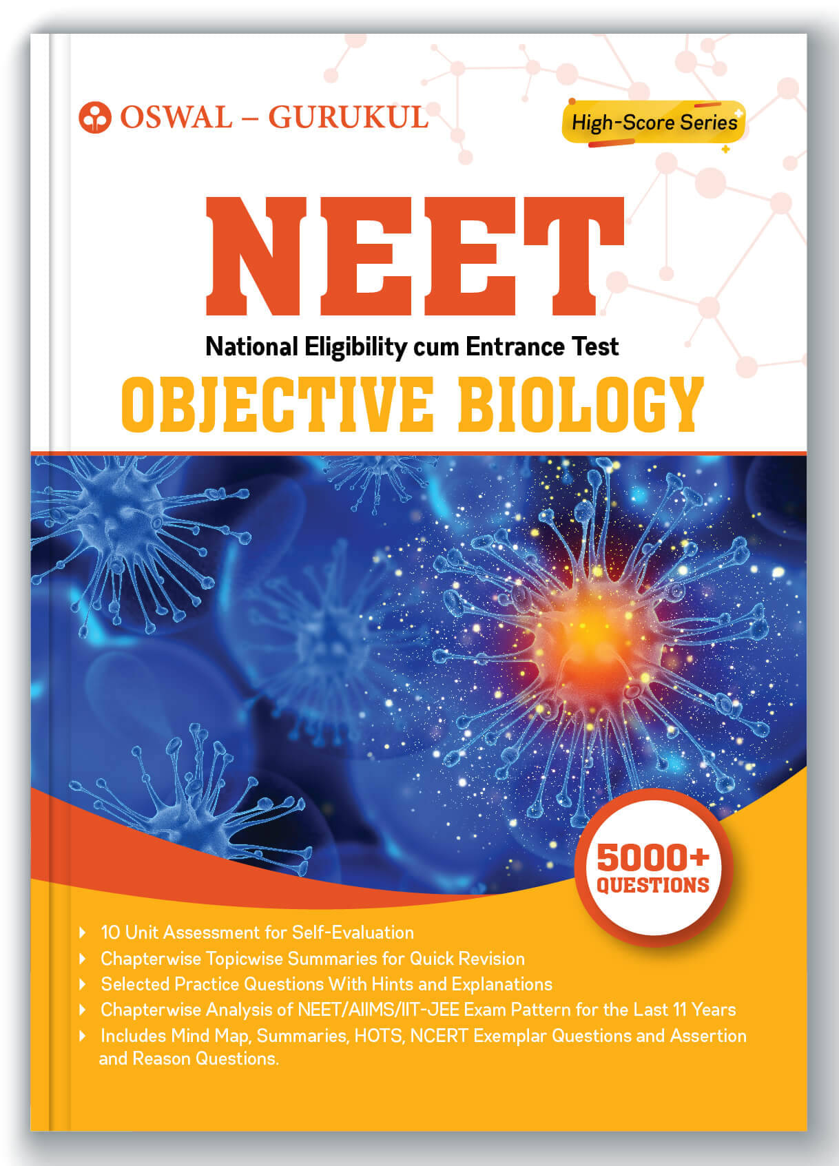     			NEET Objective Biology : 5000+ Questions, Mind Maps, Summaries, HOTS, NCERT Exemplar, Assertion & Reason Qs, Chapterwise Analysis of Last 11 Years