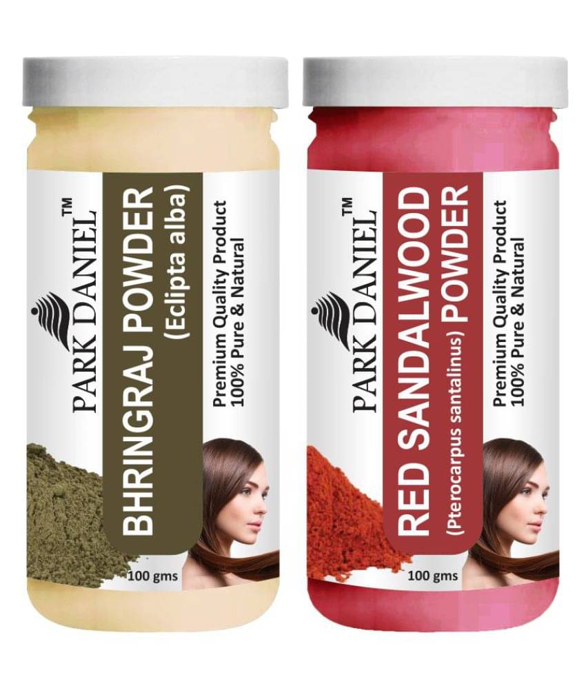 Park Daniel Bhringraj & Red Sandalwood Powder Hair Mask 200 g Pack of 2 Park Daniel Bhringraj & Red Sandalwood Powder Hair Mask 200 g Pack of 2