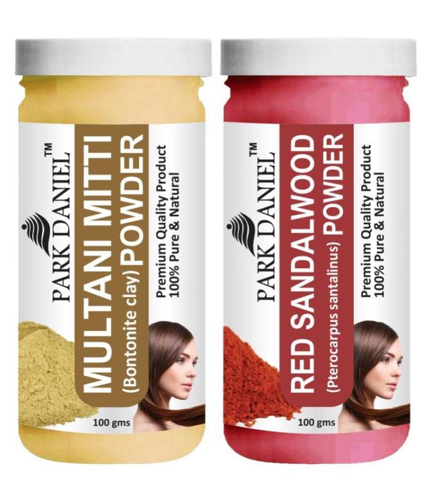 Park Daniel Multani Mitti & Red Sandalwood Hair Mask 200 g Pack of 2 Park Daniel Multani Mitti & Red Sandalwood Hair Mask 200 g Pack of 2