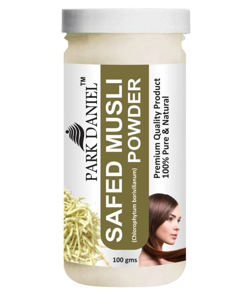 Park Daniel Premium Safed Musli Powder - Natural Hair Mask 100 g Park Daniel Premium Safed Musli Powder - Natural Hair Mask 100 g