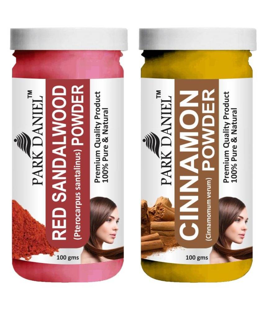 Park Daniel Red Sandalwood & Cinnamon Powder Hair Mask 200 g Pack of 2 Park Daniel Red Sandalwood & Cinnamon Powder Hair Mask 200 g Pack of 2