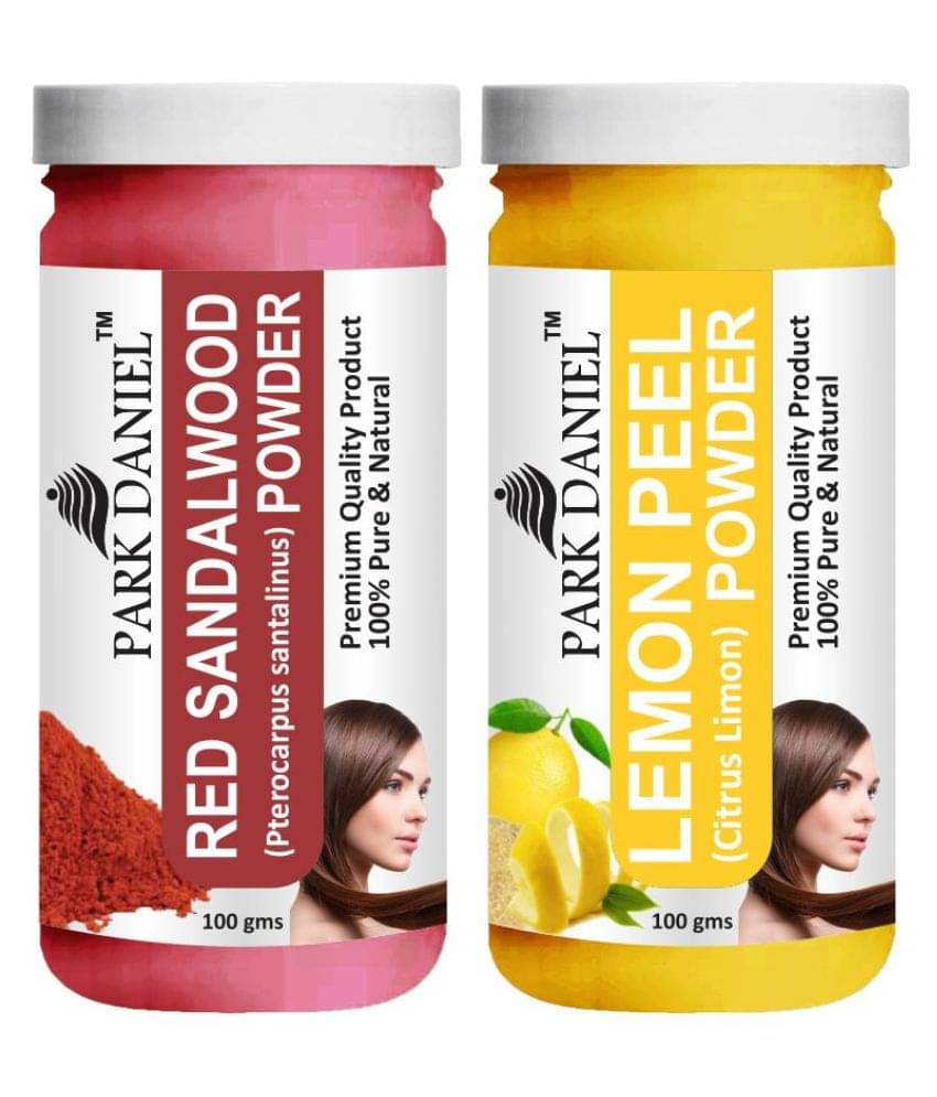 Park Daniel Red Sandalwood & Lemon Peel Powder Hair Mask 200 g Pack of 2 Park Daniel Red Sandalwood & Lemon Peel Powder Hair Mask 200 g Pack of 2
