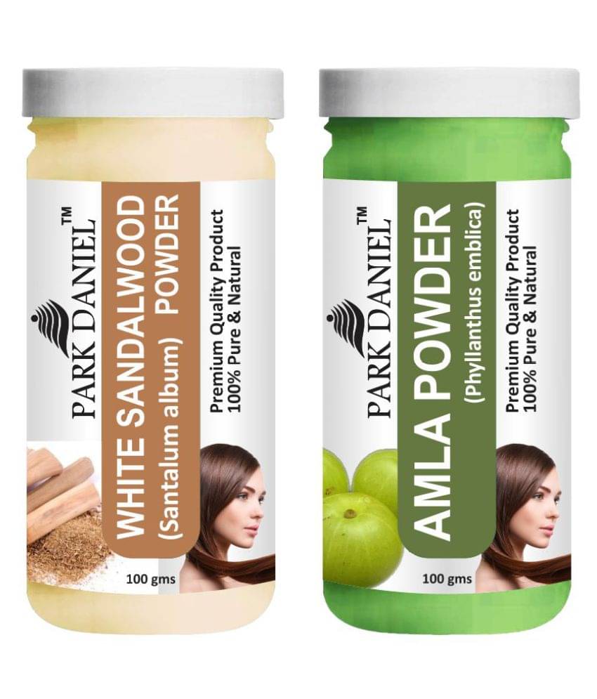 Park Daniel White Sandalwood & Amla Powder Hair Mask 200 g Pack of 2 Park Daniel White Sandalwood & Amla Powder Hair Mask 200 g Pack of 2