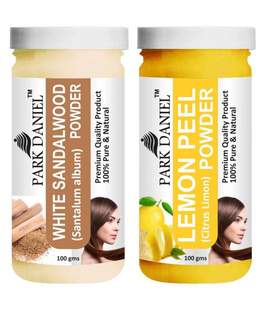     			Park Daniel  White Sandalwood &    Lemon Peel Powder  Hair Mask 200 g Pack of 2