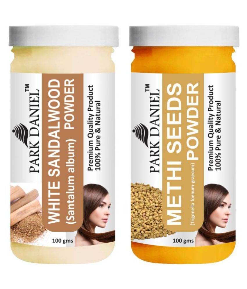     			Park Daniel  White Sandalwood &    Methi Powder  Hair Mask 200 g Pack of 2