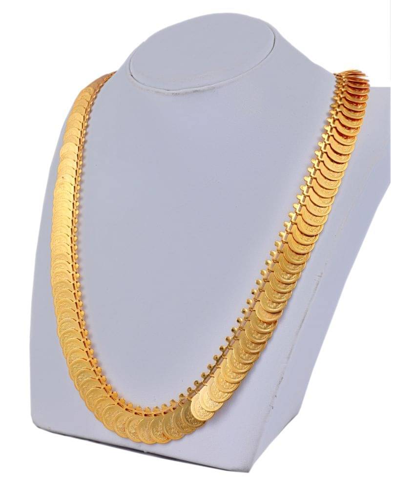     			SHANKH-KRIVA Gold Plated Chain ( Set of 1 )