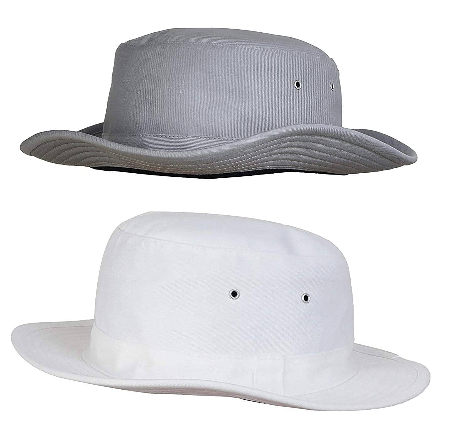 Zacharias Gray Plain Cotton Hats