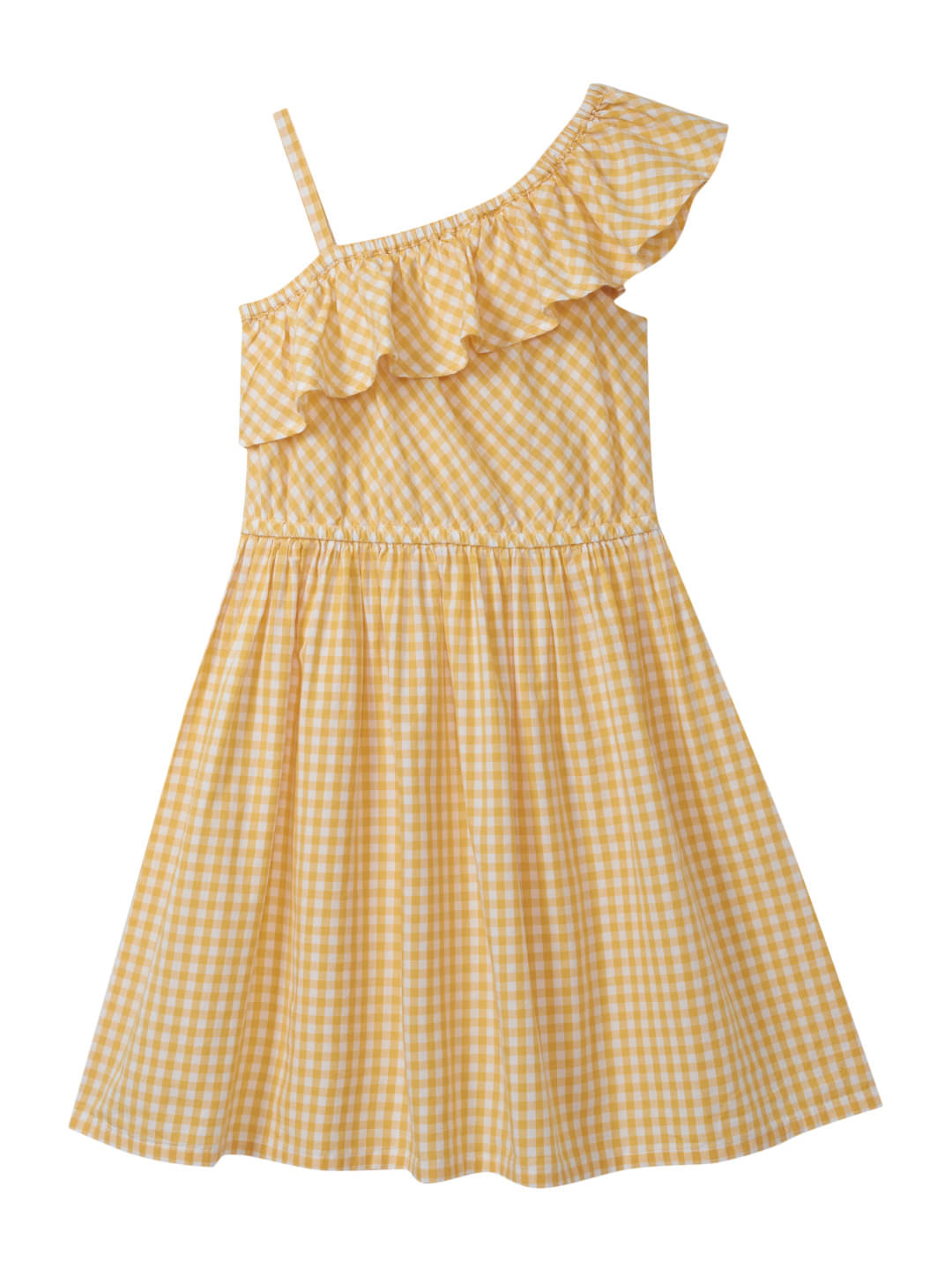 Cub Mcpaws Rayon A-line For Girls ( , Yellow )     			Cub Mcpaws Rayon A-line For Girls ( , Yellow )