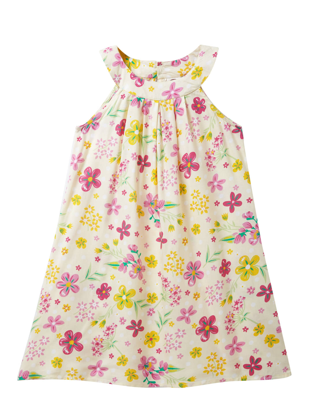 Cub Mcpaws Rayon A-line For Girls ( Pack of 1 , Yellow ) Cub Mcpaws Rayon A-line For Girls ( Pack of 1 , Yellow )