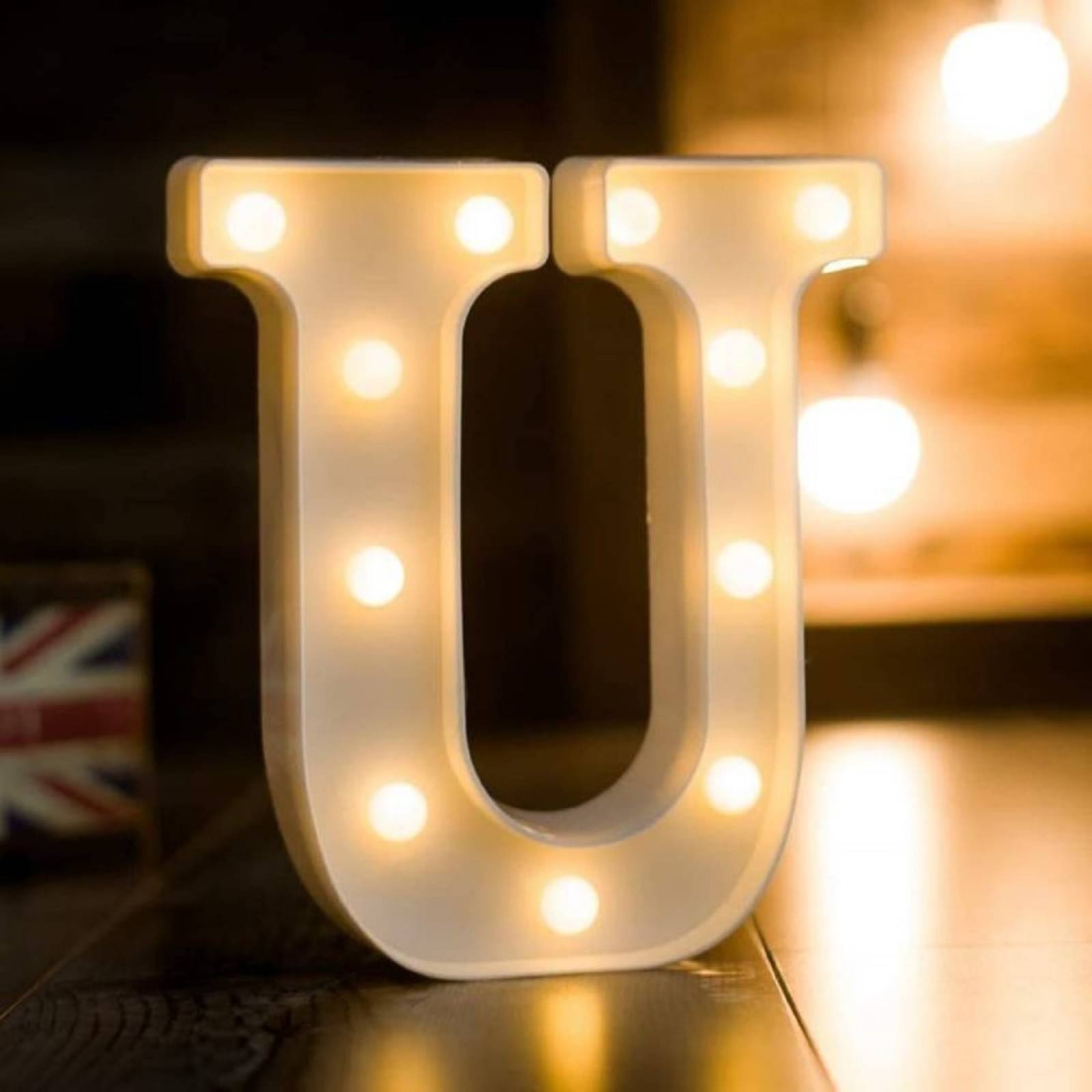 MIRADH LED Marquee Letter Light,(Letter-U) LED Strips MIRADH LED Marquee Letter Light,(Letter-U) LED Strips