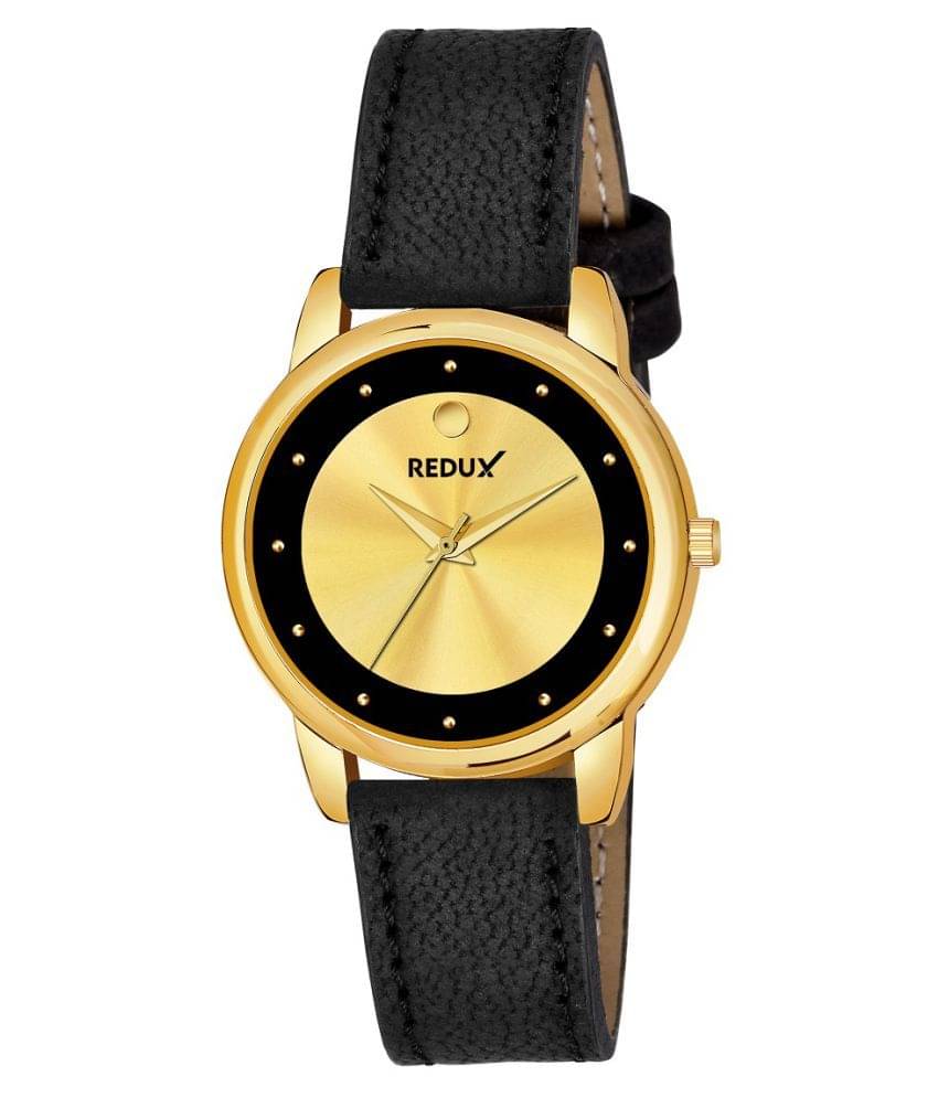 Redux GW-221 Golden Dial Analogue Watch for Women's & Girl's Redux GW-221 Golden Dial Analogue Watch for Women's & Girl's