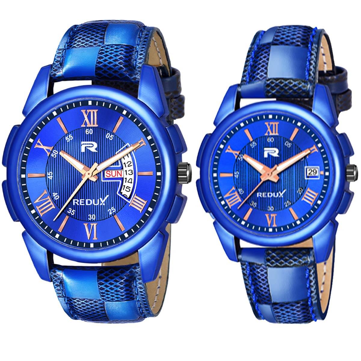     			Redux RWS0400S Analogue Blue Dial Men's & Girl's Couple Watch