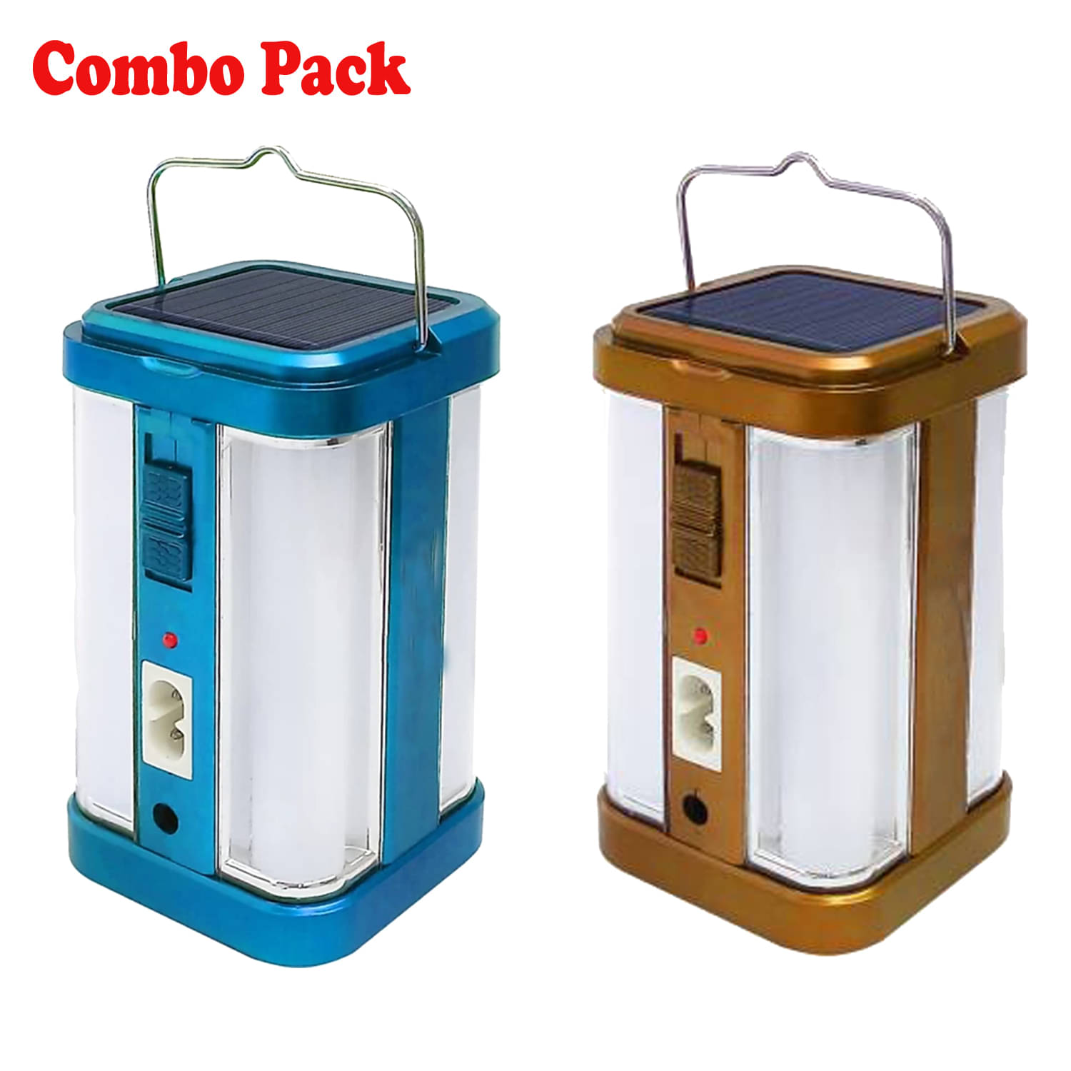 Stylopunk EN35 And EN76 Above 50W Solar Lantern - Pack of 2 Stylopunk EN35 And EN76 Above 50W Solar Lantern - Pack of 2