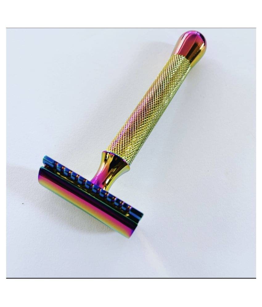     			Romer-7 Virgo 3 Antique Premium Finish Heavy Close Comb De Safety Razor Manual Razor 1 Blade 1