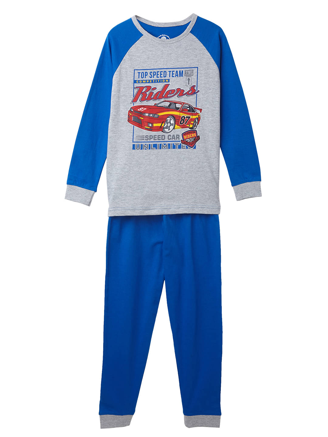     			Cub Mcpaws Pack of 1 Boys Cotton Blend Nightsuit Set ( Multicolor )