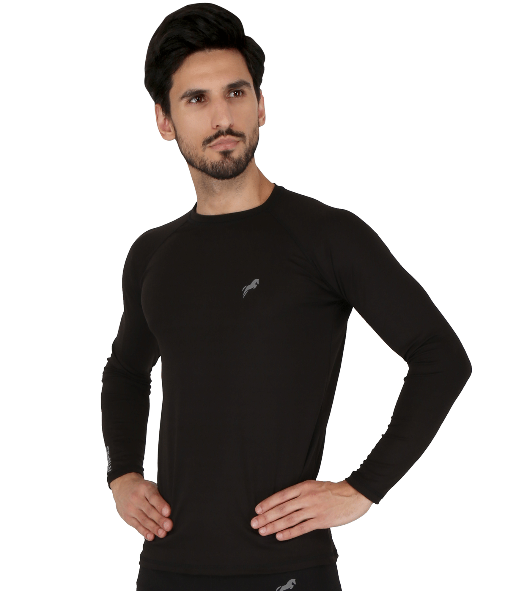 Just Rider Black Polyester Compression Just Rider Black Polyester Compression