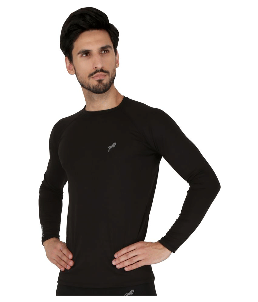 Just Rider Black Polyester Compression Just Rider Black Polyester Compression
