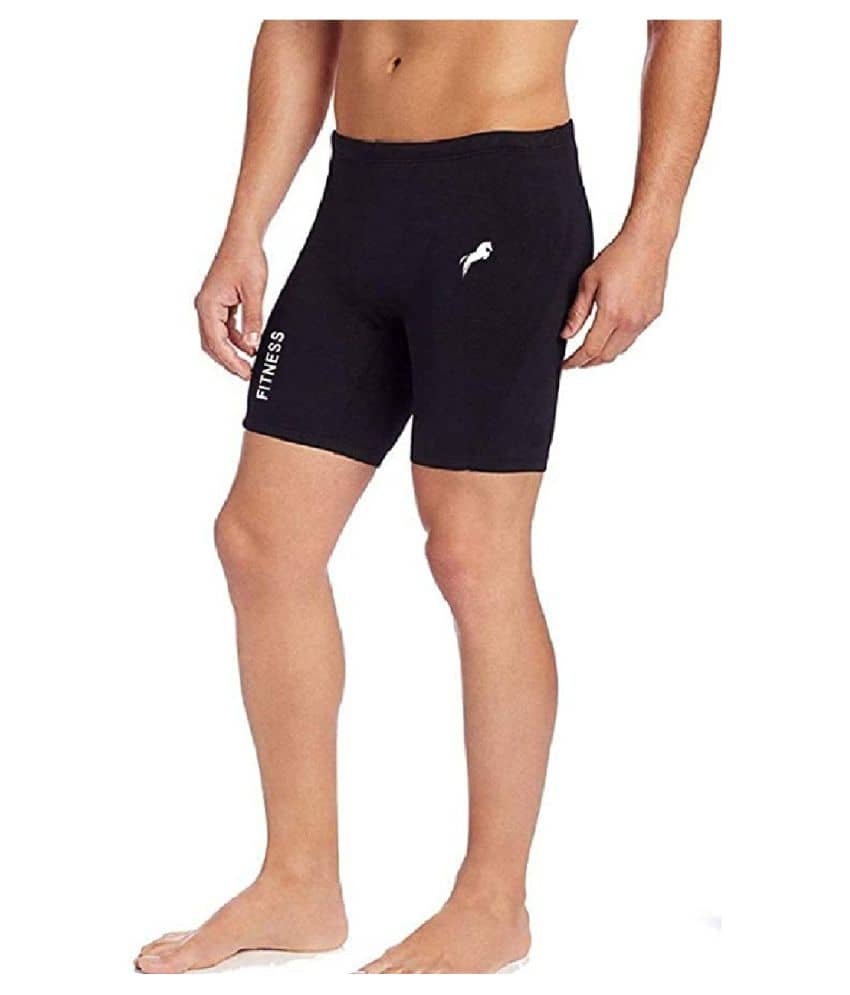 Just Rider Black Polyester Tights - Track Pants | Buy online on ZillyBuy