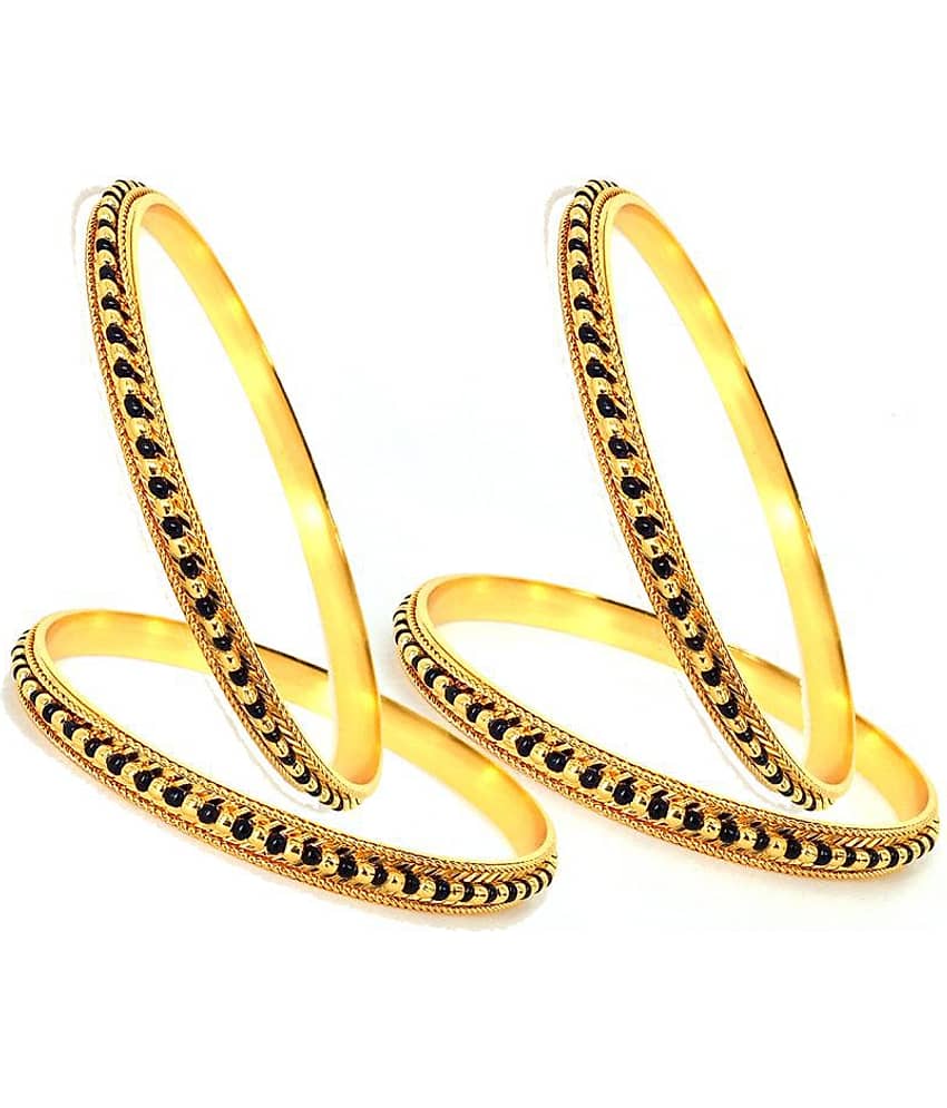 SHANKH-KRIVA® Traditional Gold Plated Designer Bangles Jewellery For Women / Girls-10093 - Bangles & Bracelets | Buy online on ZillyBuy